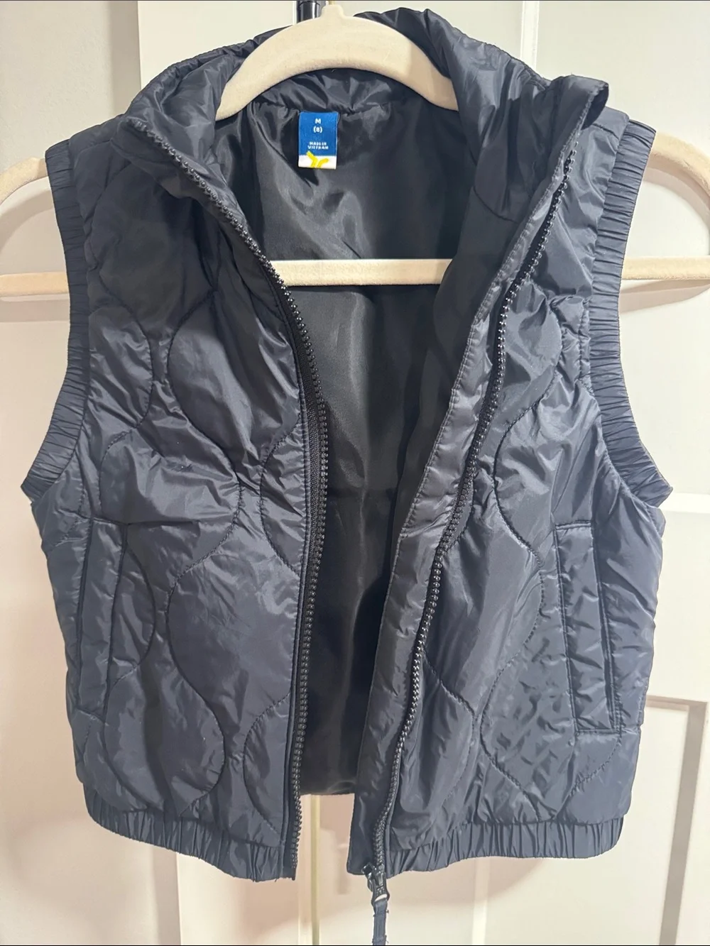 Old Navy Navy Quilted Puffer Vest for Kids